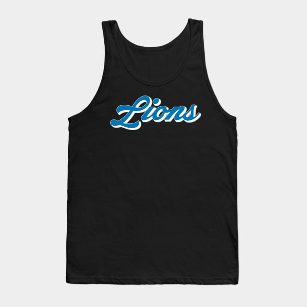 Lions Tank Top by CovpaTees